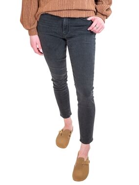 EUC Hudson Jeans™ Barbara Super Skinny Fit Grey/Black Jean Size 34